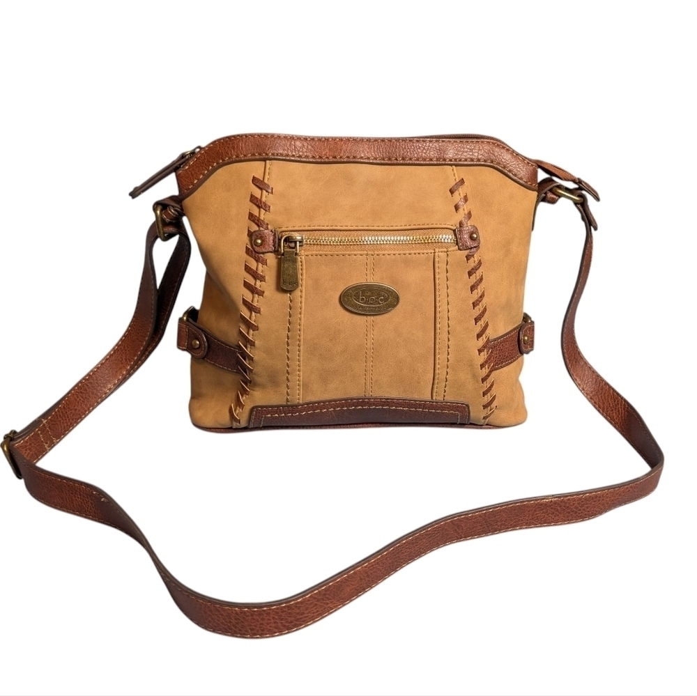 b.ø.c.® Brown Leather Crossbody Bag